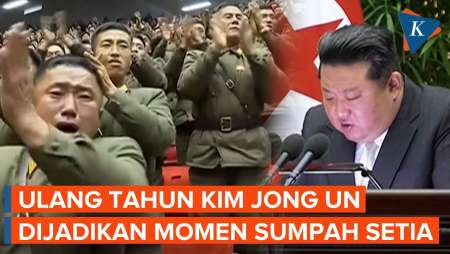 Kim Jong Un Jadikan Ulang Tahunnya Momen Sumpah Setia Warga Korut