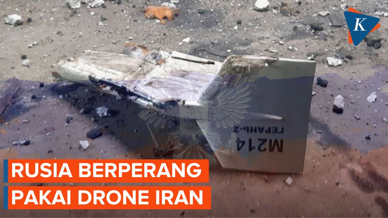 Rusia Dituding Menggunakan Drone Buatan Iran dalam Perang di Ukraina