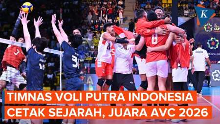 Cetak Sejarah, Timnas Voli Putra Indonesia Juara AVC Men's Cup 2026