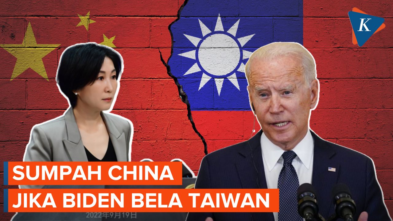 Sumpah China jika Biden Sampai Bela Taiwan