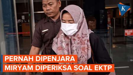 Pernah Dipenjara karena Berbohong, Miryam S Haryani Diperiksa Lagi soal E-KTP