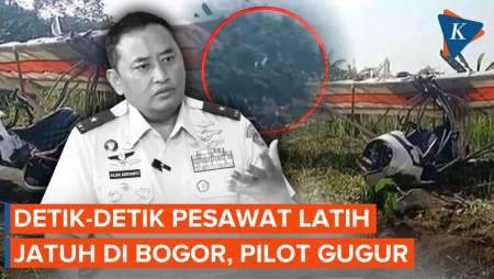 Kronologi Pesawat Latih Jatuh di Ciampea Bogor, Pilot Marsma Fajar Adriyanto Gugur