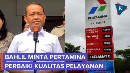 Bahlil Minta Pertamina Perbaiki Mutu dan Layanan agar Bisa Bersaing dengan Swasta