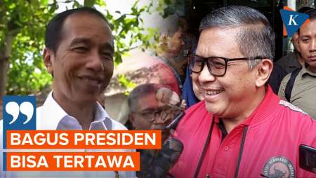 Kata Hasto soal Jokowi Hanya Tertawa Saat Ditanya PDI-P Merasa Ditinggalkan