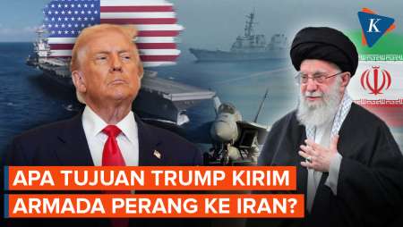 Armada Militer DIkerahkan Merapat Ke Iran, Apa Maunya Trump?