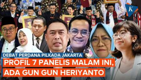 Profil 7 Panelis Debat Perdana Pilkada Jakarta 2024 Malam Ini