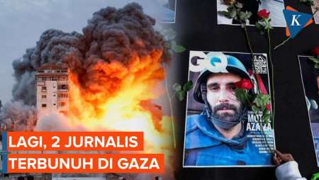 2 Jurnalis Palestina Kembali Menjadi Korban Serangan Israel di Gaza