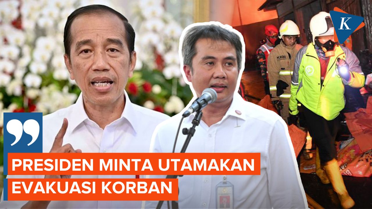 Perintah Jokowi untuk Kapolri, Erick Thohir dan Heru Budi soal Kebakaran Depo Pertamina Plumpang