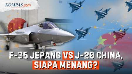 Skenario Duel Udara Jepang Vs China, Adu "Taring" F-35 Tokyo Dan J-20 Beijing, Siapa Bakal Menang?