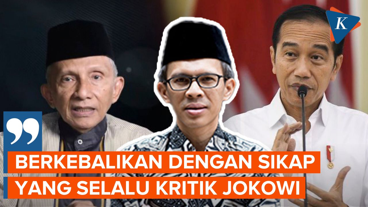 Kini Puji Jokowi, Amien Rais Dianggap Cari Muka