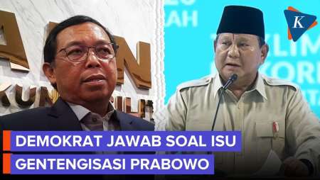 Tanggapan Demokrat Soal Proyek Gentengisasi Prabowo