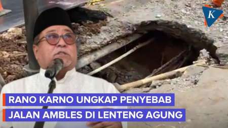 Rano: Pipa PAM Jaya Berusia 100 Tahun Bikin Jakarta Rawan Jalan Ambles