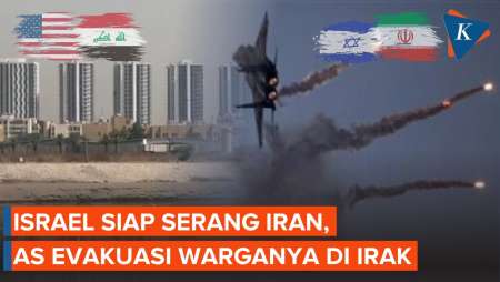 Israel Siap Gempur Nuklir Iran, Warga AS Diminta Tinggalkan Irak