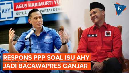 PPP Respons soal Isu AHY Jadi Bacawapres Ganjar