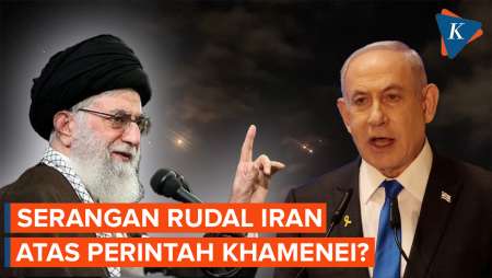 Tembakan Ratusan Rudal Balistik Iran ke Israel Disebut atas Perintah Khamenei