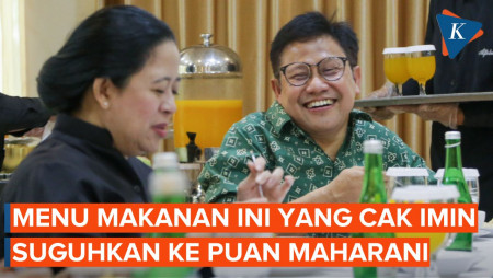 Intip Menu Makanan yang Disuguhkan Cak Imin ke Puan