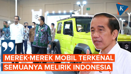 Jokowi Klaim Perusahan Mobil Listrik Berbondong-Bondong Rebut Hati Indonesia