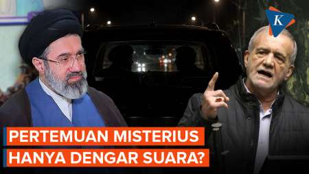 Pertemuan Misterius Presiden Iran Dengan Mojtaba Khamenei, Hanya Mendengar Suara?