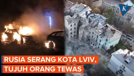 Rusia Serang Kota Lviv di Ukraina, 7 Orang Tewas Termasuk 3 Anak