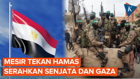 Mesir Desak Hamas Setuju Lucuti Senjata Dan Lepas Kendali Gaza