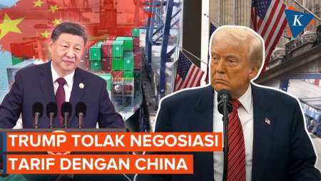 Perang Tarif Dagang: China Buka Peluang Dialog, Trump Tegas Menolak