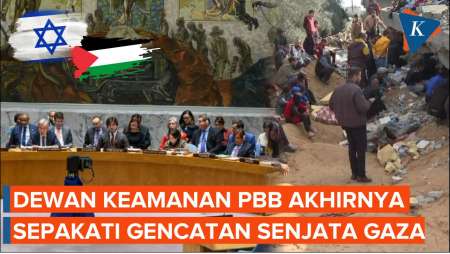 DK PBB Akhirnya Serukan Gencatan Senjata di Jalur Gaza