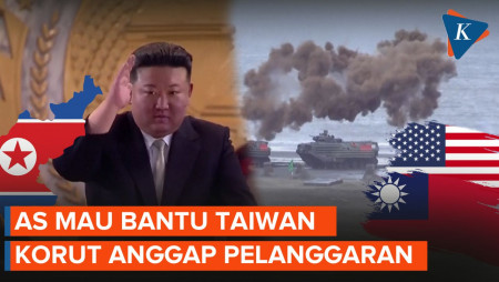 Ikuti Sikap China, Korea Utara Anggap Bantuan AS ke Taiwan Berbahaya