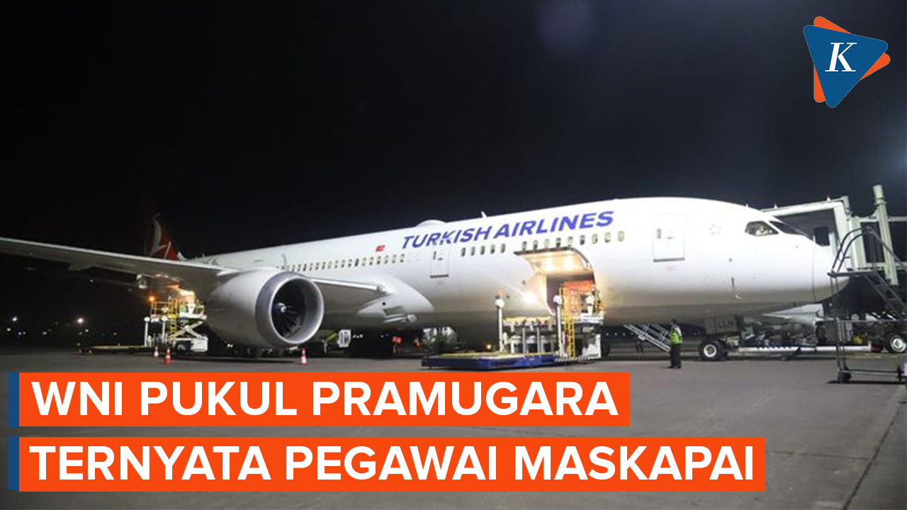 Penumpang Pukul Pramugara Turkish Airlines Ternyata Pegawai Lion Air Group