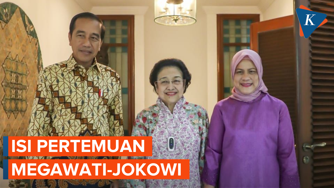 Terungkap Isi Pertemuan Megawati-Jokowi yang Berlangsung Satu Jam