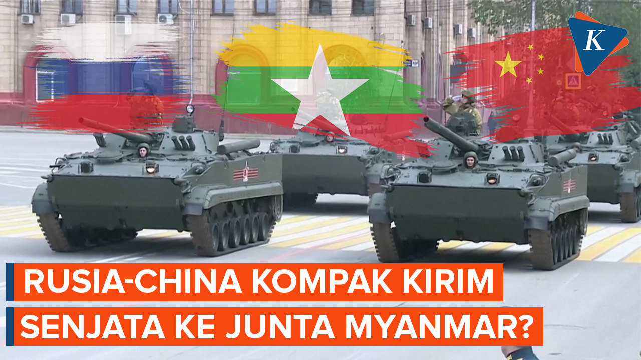 Junta Myanmar Mendapat Dukungan Senjata Canggih dari China-Rusia?