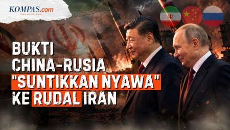 Bukti China-Rusia Beri "Nyawa" Rudal Iran Untuk Gempur AS
