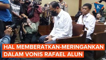 Pengabdian sebagai PNS 30 Tahun Jadi Hal Meringankan Vonis Rafael Alun