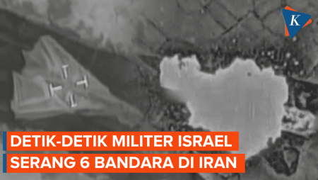 Israel Rilis Video Serangan ke Enam Bandara di Iran
