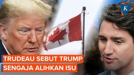 Trudeau Sebut Pernyataan Trump Caplok Kanada Hanya Taktik Pengalihan Isu