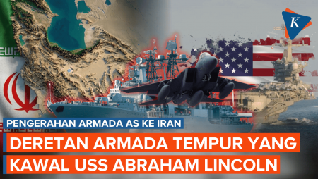 Deretan Armada Tempur AS Kawal USS Abraham Lincoln Dekati Iran, Apa Saja?