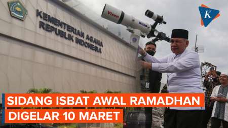 Sidang Isbat Awal Ramadhan Akan Dilakukan Kemenag 10 Maret 2024