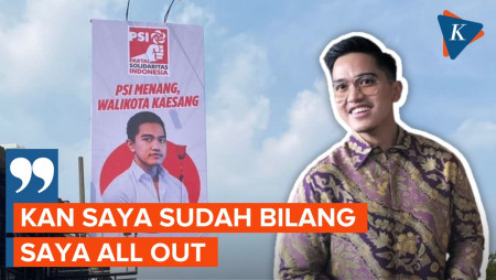 Tanggapan Kaesang soal Baliho yang Dipasang PSI di Depok