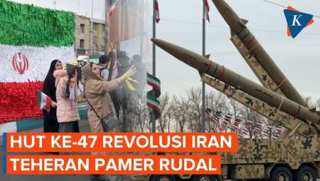 47 Tahun Revolusi Iran, Teheran Pamer Rudal Di Tengah Tekanan