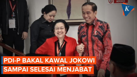 Amanah Megawati, PDI-P Bakal Kawal Jokowi Sampai Selesai Menjabat