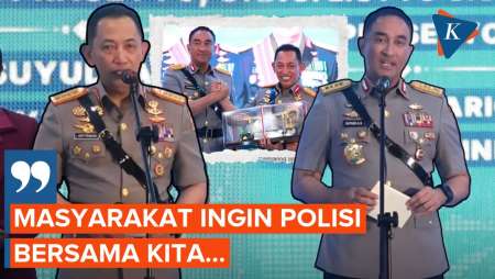 Tongkat Komando Berganti, Jenderal Listyo Serahkan Kepemimpinan ke Suyudi