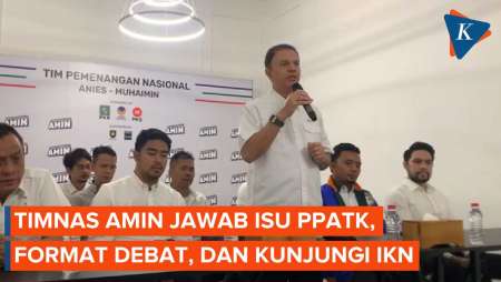 [FULL] TKN Amin: Temuan Mencurigakan PPATK di Pemilu 2024 dan Kemungkinan Anies ke IKN