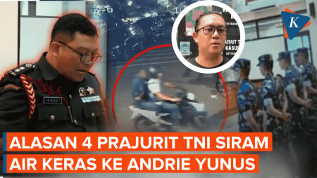 Terungkap! 4 TNI Siram Air Keras Ke Andrie Yunus Karena Sakit Hati