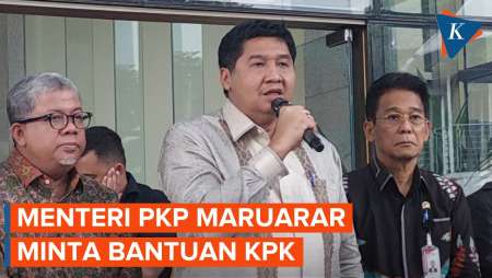 Menteri PKP Maruarar Sirait Datangi KPK, Ada Apa?