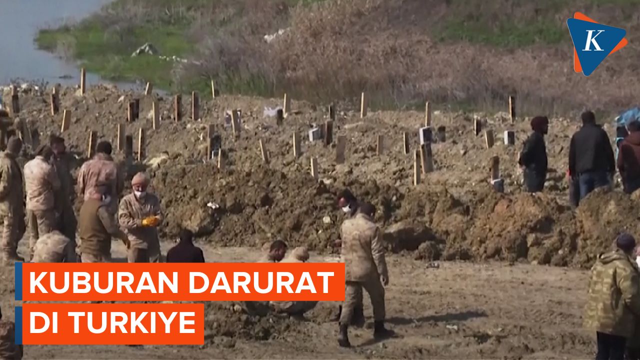 Turkiye Bangun Kuburan Darurat untuk Ribuan Korban Meninggal akibat Gempa