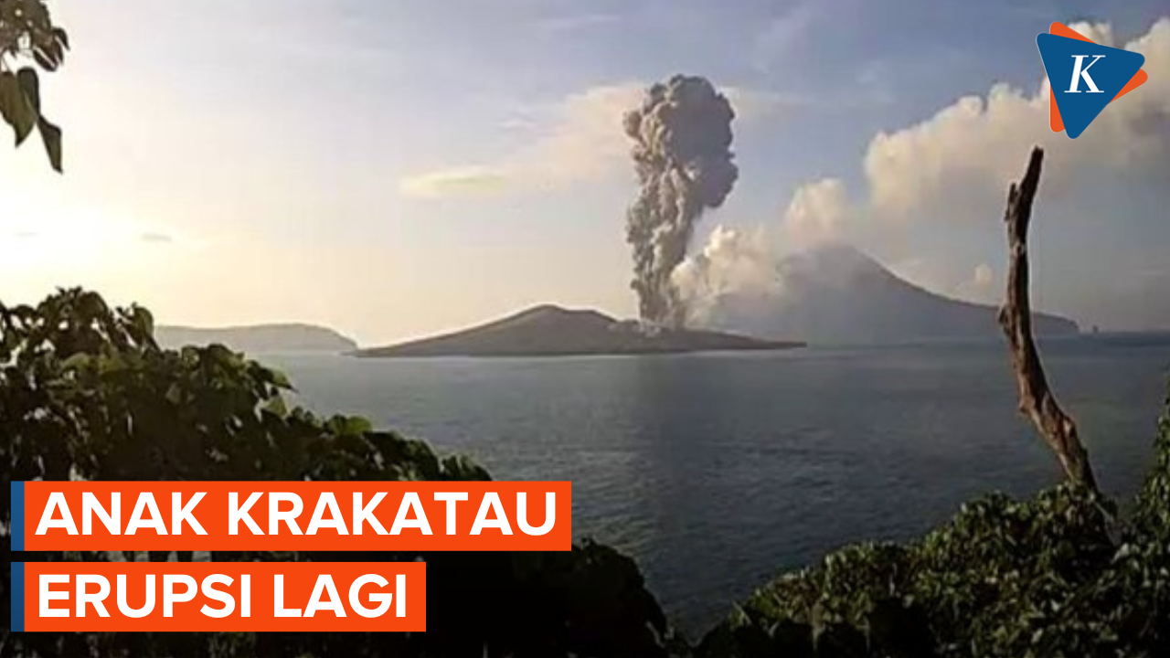 Gunung Anak Krakatau Kembali Erupsi