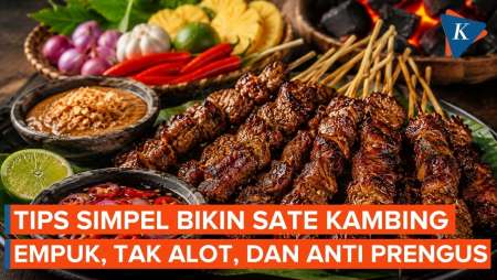 Resep Sate Kambing Empuk Dan Tak Bau, Pakai 5 Bahan Ini Tanpa Ribet!