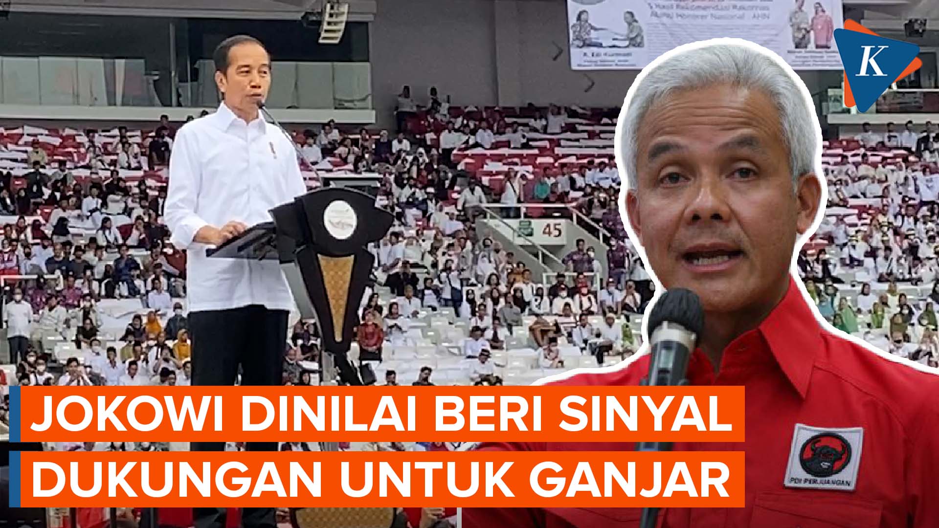 Singgung Rambut Putih, Jokowi Ingin Muluskan Jalan Ganjar Jadi Capres?