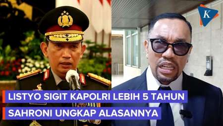 Sahroni Ungkap Alasan Listyo Sigit Masih Dipertahankan Jadi Kapolri oleh Prabowo