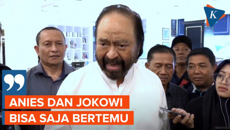 Surya Paloh Buka Peluang Pertemukan Jokowi dengan Anies