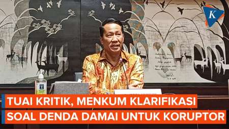 Klarifikasi Menteri Hukum Usai Dikritik soal Denda Damai untuk Koruptor, Sebut Cuma Komparasi